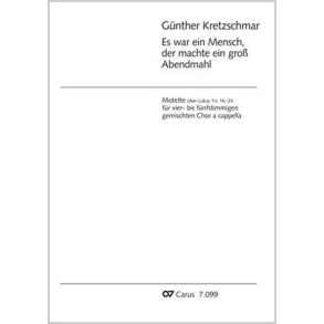 Es war ein Mensch, der machte