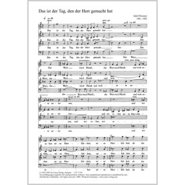 Das ist der Tag, den der Herr gemacht