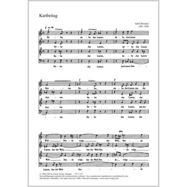 Siehe, das Lamm Gottes