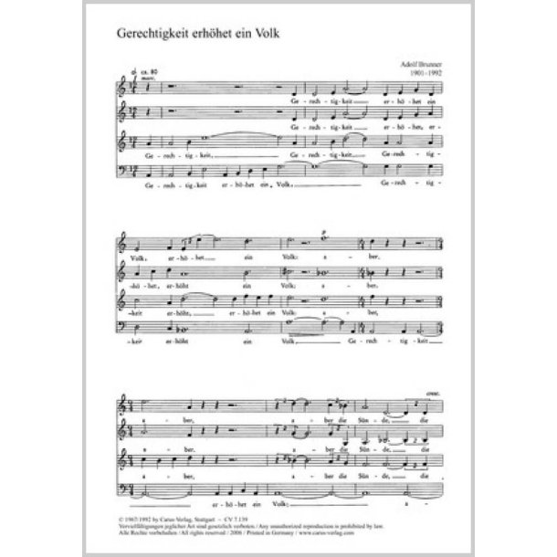 Gerechtigkeit erh&ouml;het ein Volk