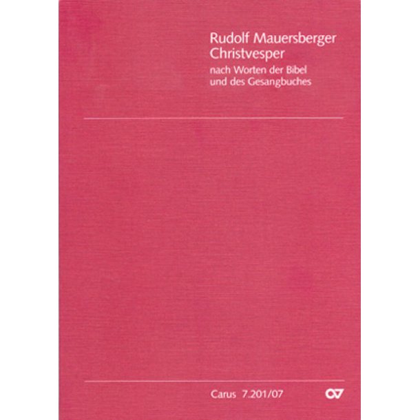 Christvesper der Kruzianer