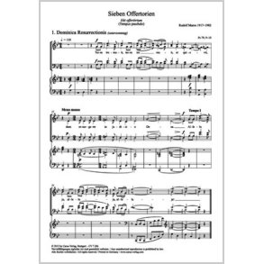 Rudolf Maros: Sieben Offertorien