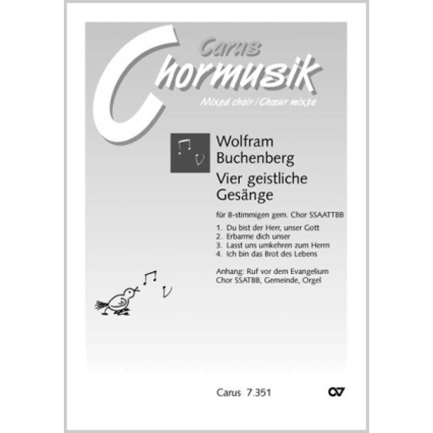 Buchenberg: Vier geistliche Ges&auml;nge