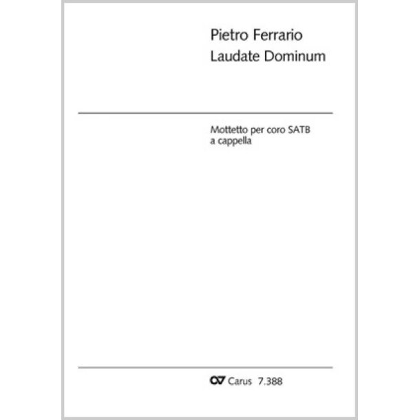 Laudate Dominum : Motette
