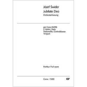 Jubilate Deo : G-Dur