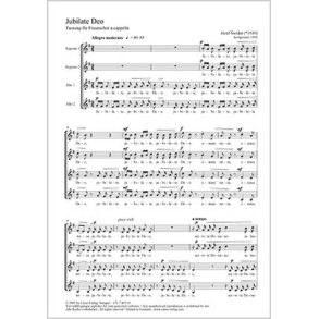 Jubilate Deo : G-Dur