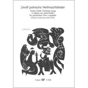 12 Polnische Weihnachtslieder für gemischten Chor