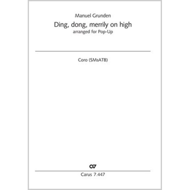 Ding, Dong, Merrily On High