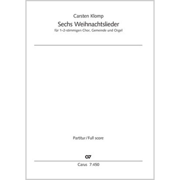 Sechs Weihnachtslieder