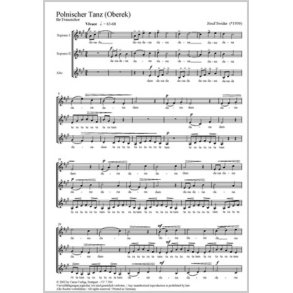 Polnischer Tanz [Oberek] : für Frauenchor