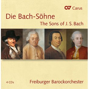 Die Bach-Söhne [Box mit 4 CDs]
