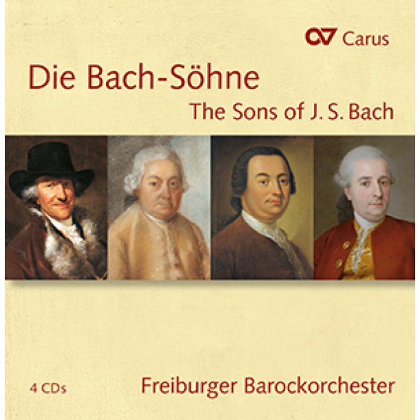 Die Bach-S&ouml;hne [Box mit 4 CDs]