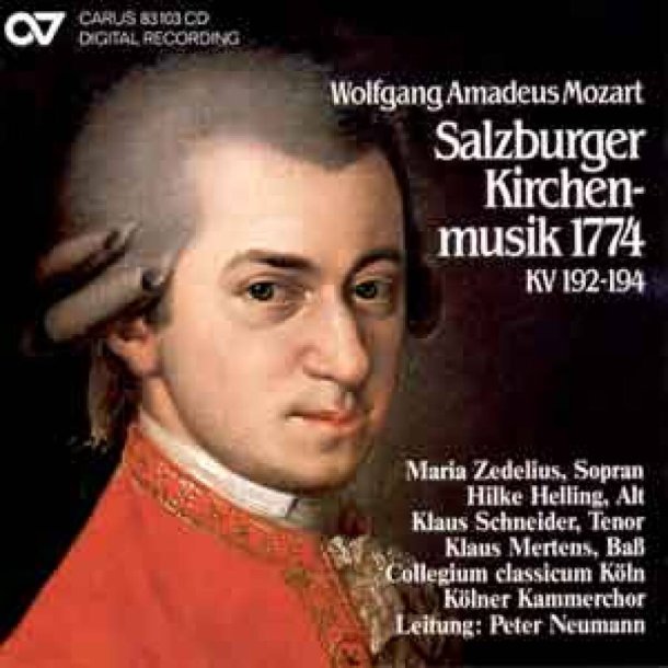 Mozart: Salzburger Kirchenmusik 1774
