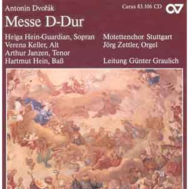 Dvorak: Messe in D. Orgelfassung : Orchesterfassung