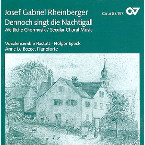 Dennoch singt die Nachtigall. Weltliche Chormusik : Speck