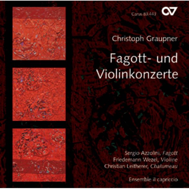 Christoph Graupner: Fagott- und Violinkonzerte