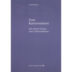 Zum Kantorendienst