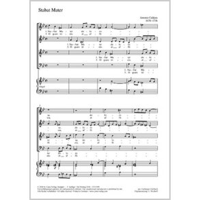 Stabat Mater [Ausschnitte] : g-Moll