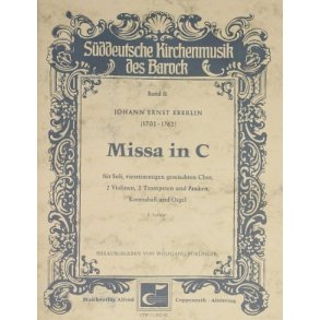 Eberlin: Missa in C 1100201