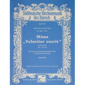 Missa Velociter currit