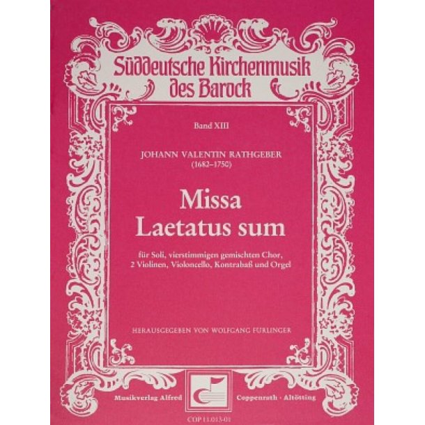 Missa Laetatus sum : D-Dur