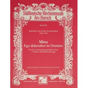 Missa Ego delectabor in Domino : E-Dur