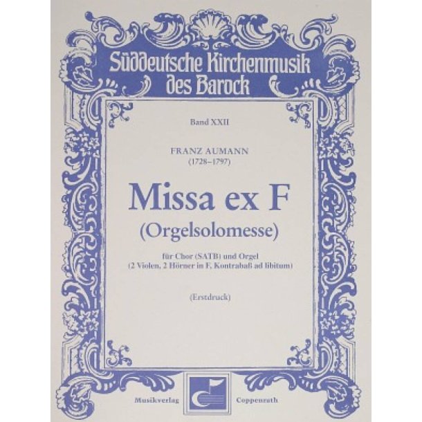 Missa ex F : Orgelsolomesse