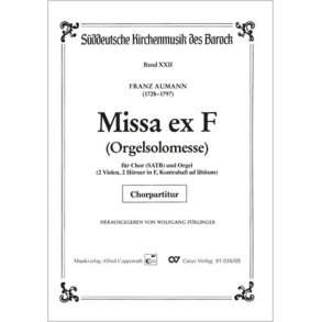 Missa ex F : Orgelsolomesse