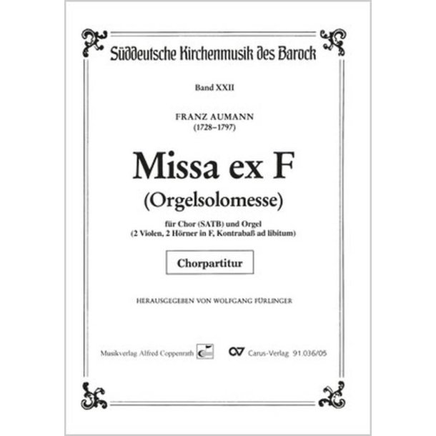 Missa ex F : Orgelsolomesse