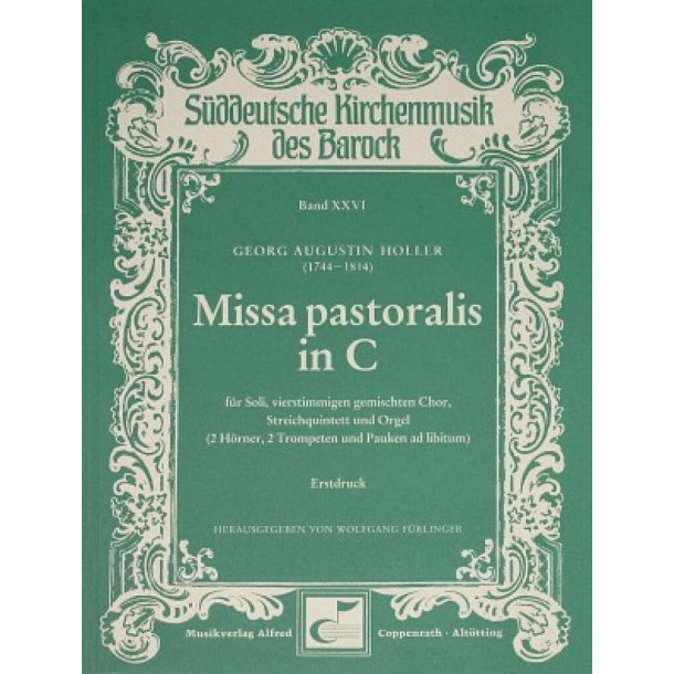 Missa pastoralis in C : C-Dur