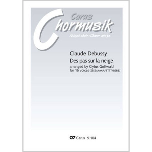 Des pas sur la neige : d-Moll