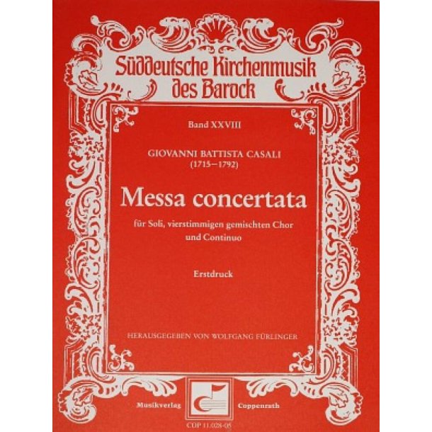 Messa concertata : G-Dur