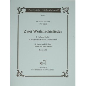 Johann Michael Haydn: Zwei Weihnachtslieder
