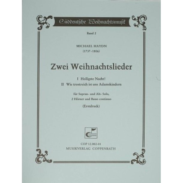 Johann Michael Haydn: Zwei Weihnachtslieder