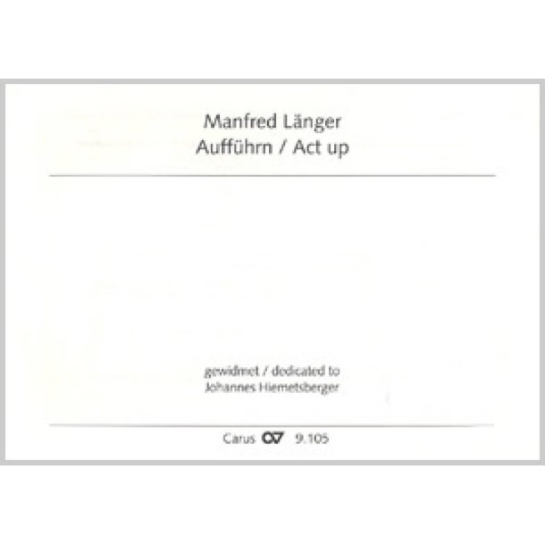 Auff&uuml;hrn / Act up