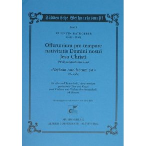 Offertorium pro tempore nativitatis Domini : Weihnachtsoffertorium