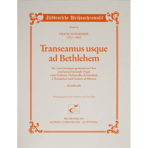 Transeamus usque ad Bethlehem : D-Dur