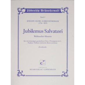 Jubilemus Salvatori : Weihnachts-Motette