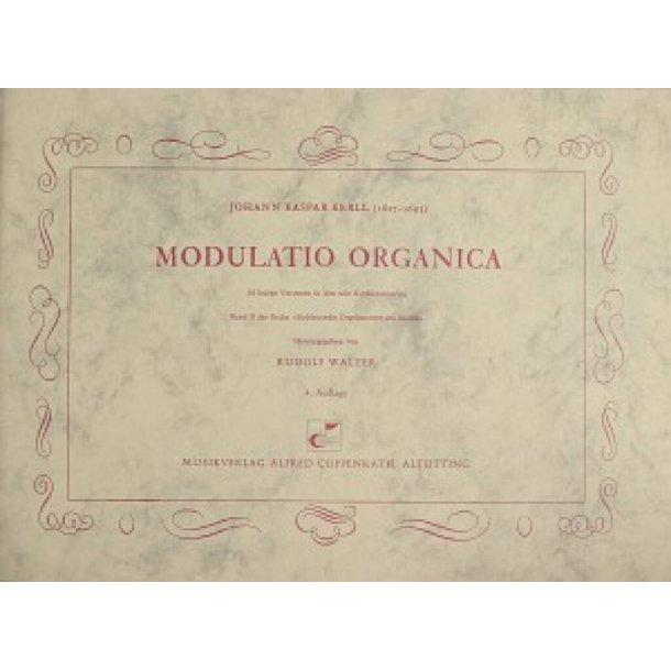 Modulatio Organica : 56 kurze Versetten in den acht Kirchentonarten