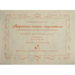 Apparatus musico-organisticus : Band III der Reihe 