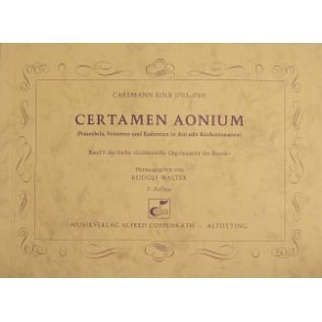 Kolb: Certamen aonium