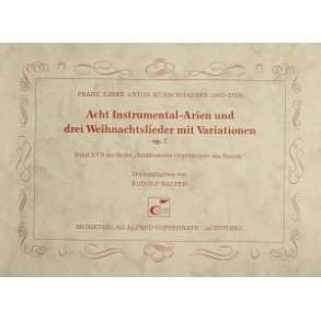 8 Instrumental-Arien und 3 Weihnachtslieder : mit Variationen