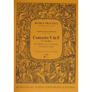Concerto V in F : St. Caeciliae