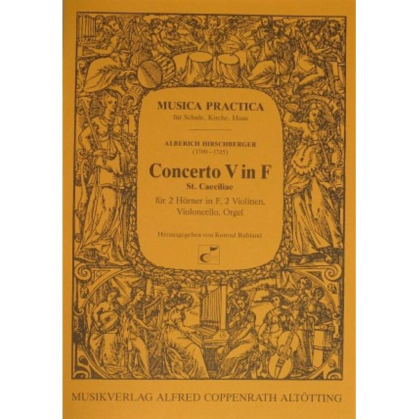 Concerto V in F : St. Caeciliae