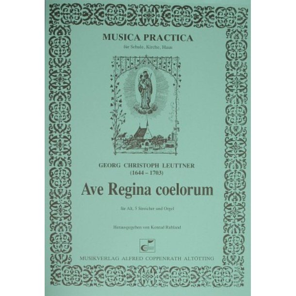 Ave Regina coelorum : d-Moll