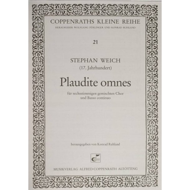 Plaudite omnes [Freuet euch alle]