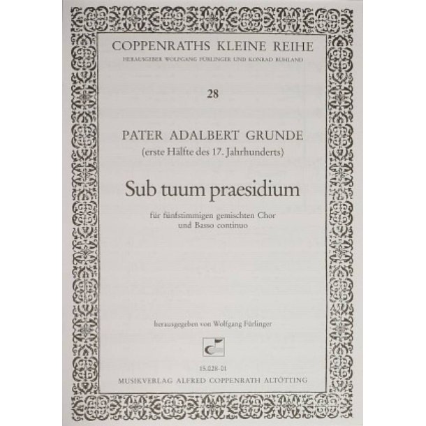Sub tuum praesidium