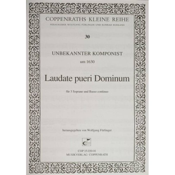 Laudate pueri Dominum