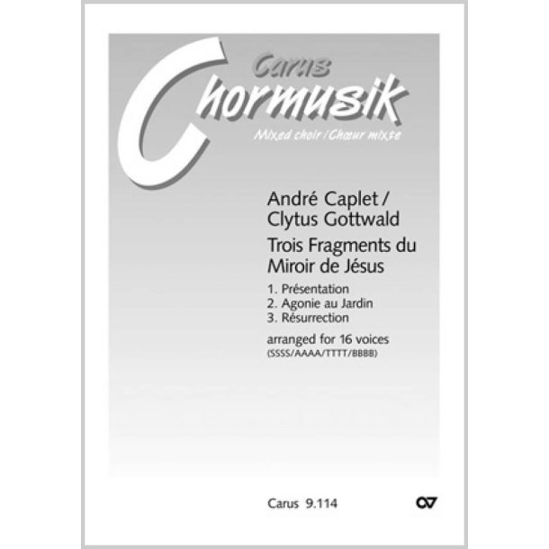 Caplet/Gottwald: Trois Fragments de son