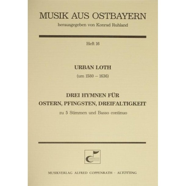 Drei Hymnen f&uuml;r Ostern, Pfingsten, Dreifaltigkeit